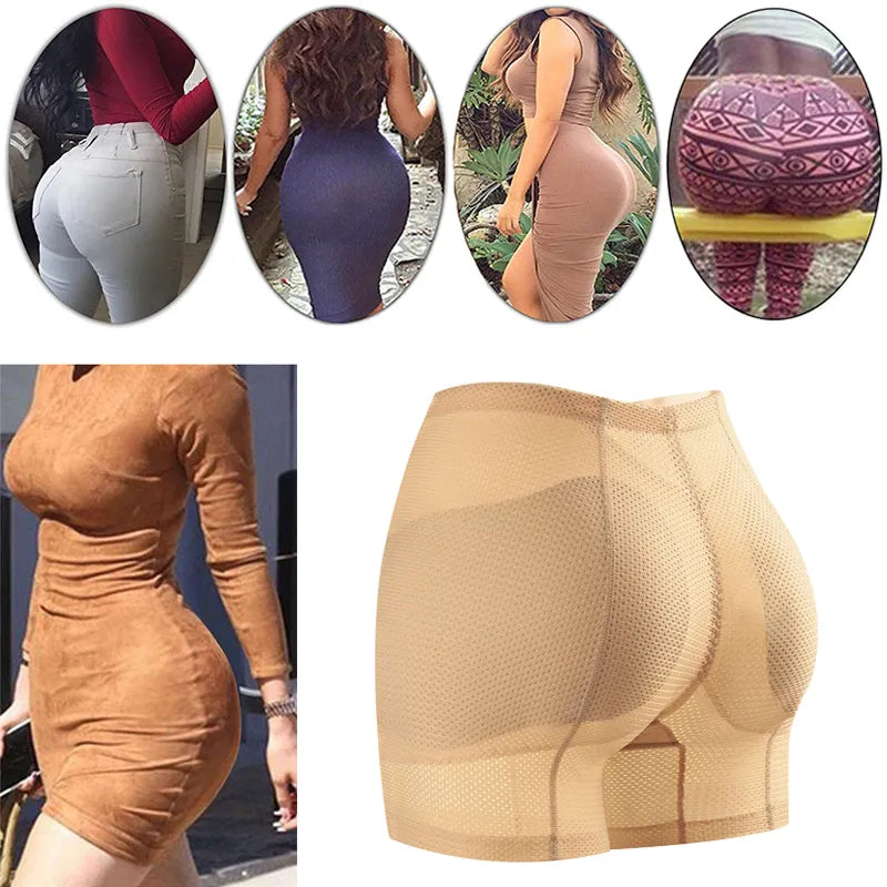 2025 Hip Enhancer Hip Butt Cushion Hips Cushion Padded Panties Control Panties Butt Lifting Lifter Buttock Mesh Little Hole