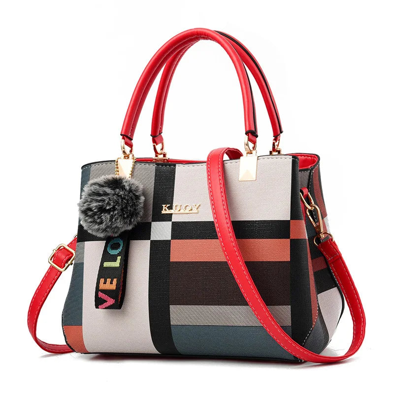 Luxury Vintage Shoulder Bags For Women Multi-Pocket Pu Leather Crossbody Bag Messenger Handbag Totes Purse bolsa feminina