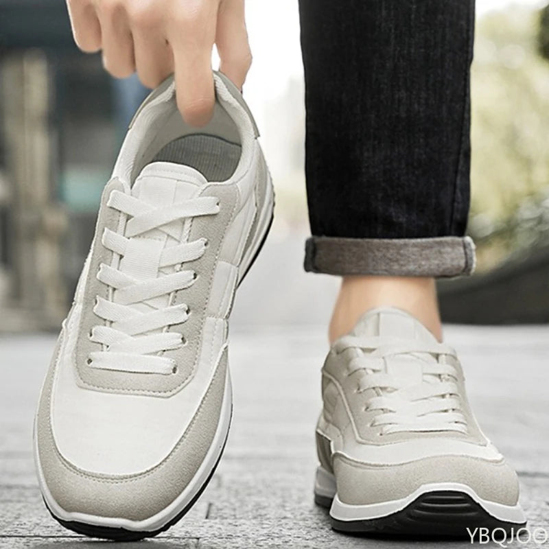 Men's shoes lightweight breathable for spring autumn outdoor running leisure sports shoes soft sole simple comfortable shoes
