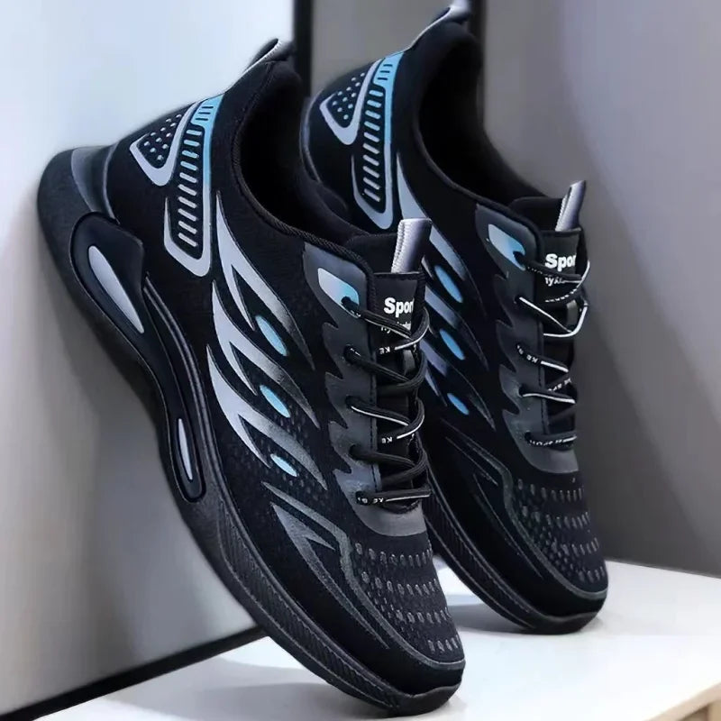 Men's Shoes 2025 New Fashion and Trendy Mesh Sports and Casual Shoes Student Soft Sole Comfortable Running Shoes