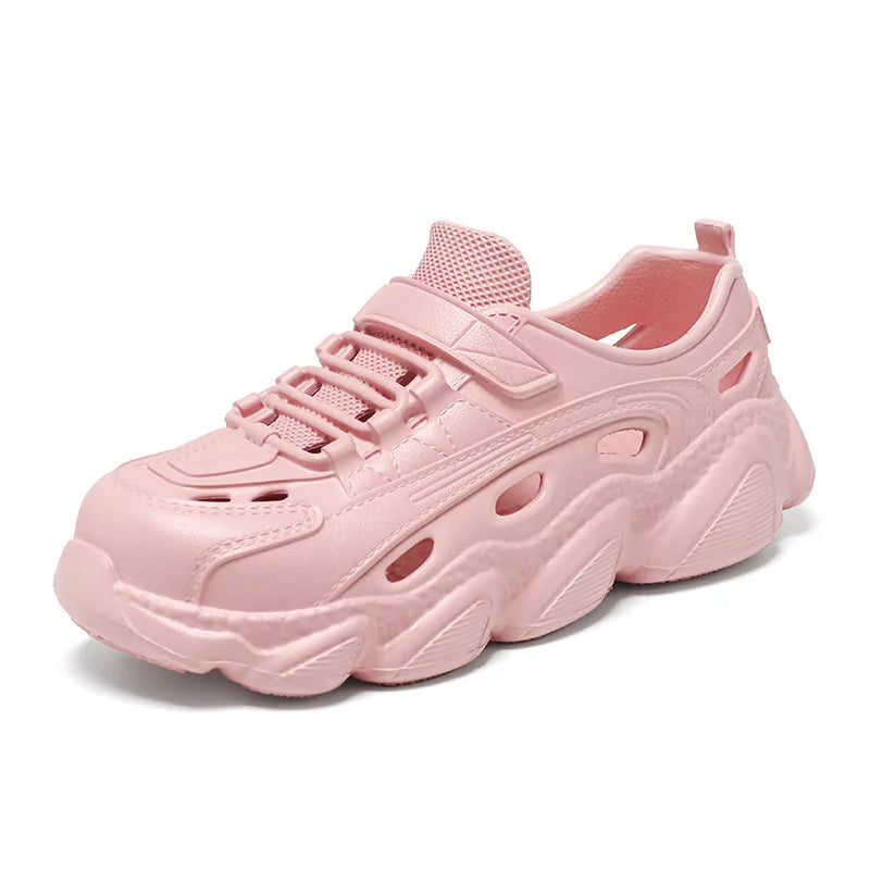 Women's Sandals Summer Home Slippers Garden Clogs Shoes Waterproof Sneakers Man Beach Anti Slip Casual Flops EVA Soft Flat Slide