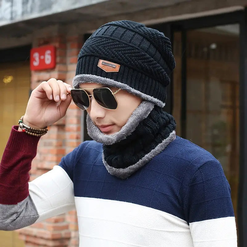2025 Winter Hat Skullies Beanies Hats Beanies For Men Women Wool Scarf Caps Balaclava Mask Gorras Bonnet Knitted Hat