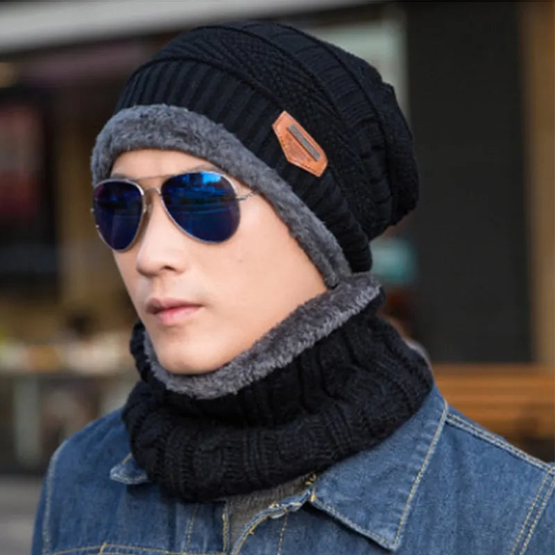2025 Winter Hat Skullies Beanies Hats Beanies For Men Women Wool Scarf Caps Balaclava Mask Gorras Bonnet Knitted Hat