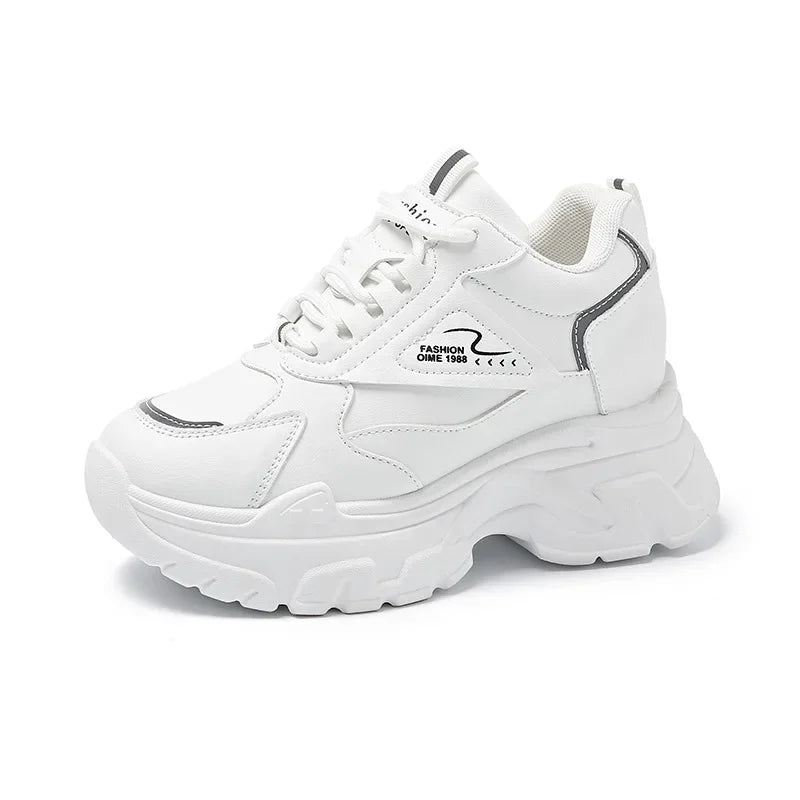 2025 Autumn Casual Comfortable Sports Shoes Inner Heeled Shoes Thick Bottom Anti-Slip Fashionable Versatile Men's Shoes