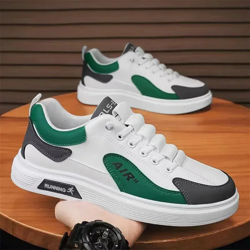 2025 Summer and Autumn New Men's Shoes Leather Low cut Fashion Running Sports Men's Shoes Casual Fashion Running Shoes