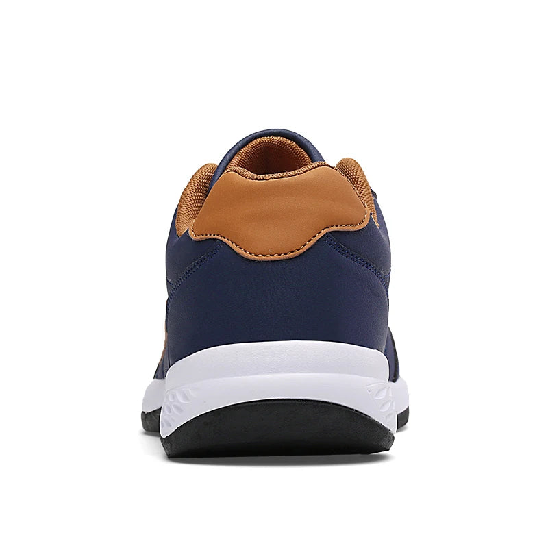 Men Shoes Leather Casual Sports Shoes Outdoor Comfortable Breathable Men Casual Sports Shoes Vulcanized Men Shoes Walking Shoes