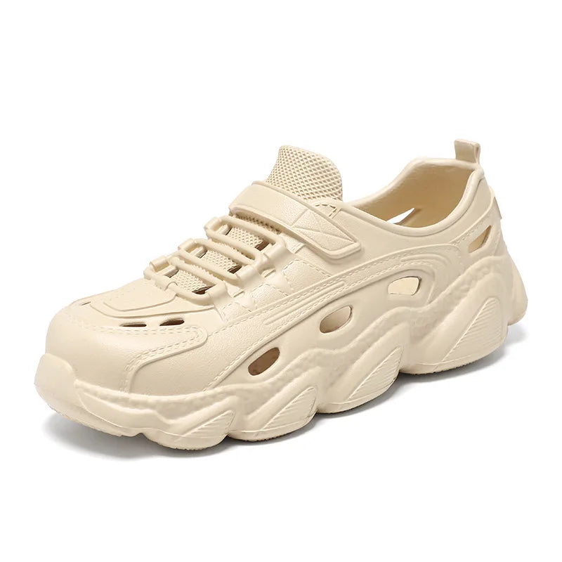 Women's Sandals Summer Home Slippers Garden Clogs Shoes Waterproof Sneakers Man Beach Anti Slip Casual Flops EVA Soft Flat Slide