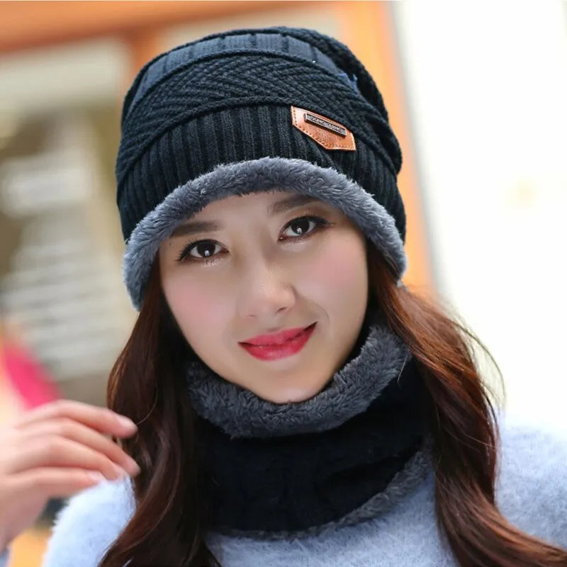 2025 Winter Hat Skullies Beanies Hats Beanies For Men Women Wool Scarf Caps Balaclava Mask Gorras Bonnet Knitted Hat