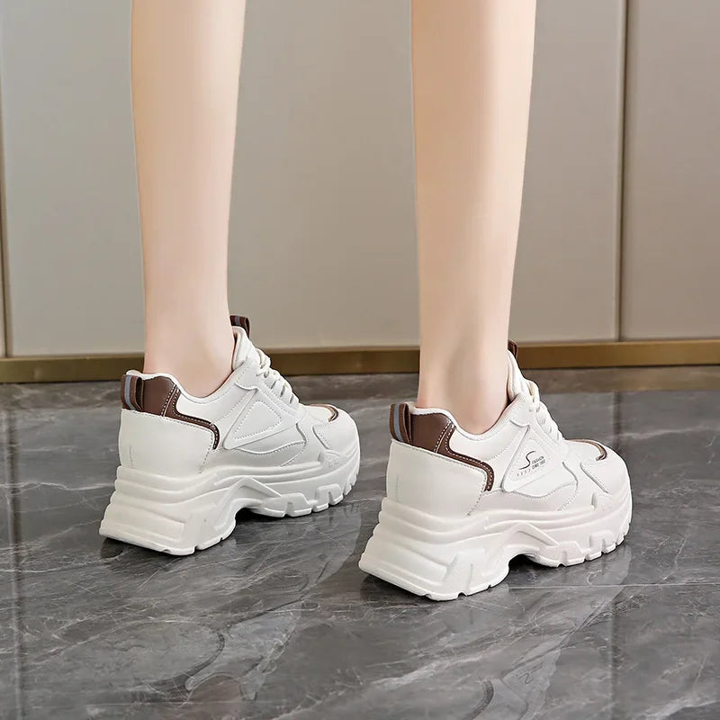 2025 Autumn Casual Comfortable Sports Shoes Inner Heeled Shoes Thick Bottom Anti-Slip Fashionable Versatile Men's Shoes