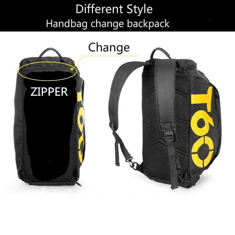 2025 Gym Bag Waterproof Fitness Bag Sport Men Women Bag Outdoor Fitness Portable Bags Ultralight Yoga Sports Large Travel Backpack