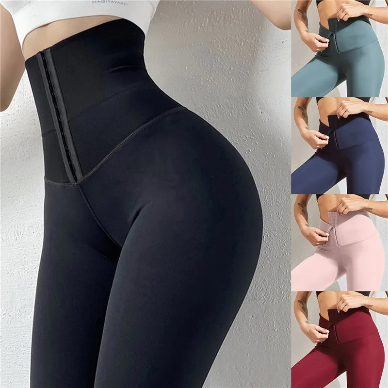 Women High Waist Workout Leggings Gym Sexy Fitness Leggings Women Slim Workout Legging Sportswear Running Pants