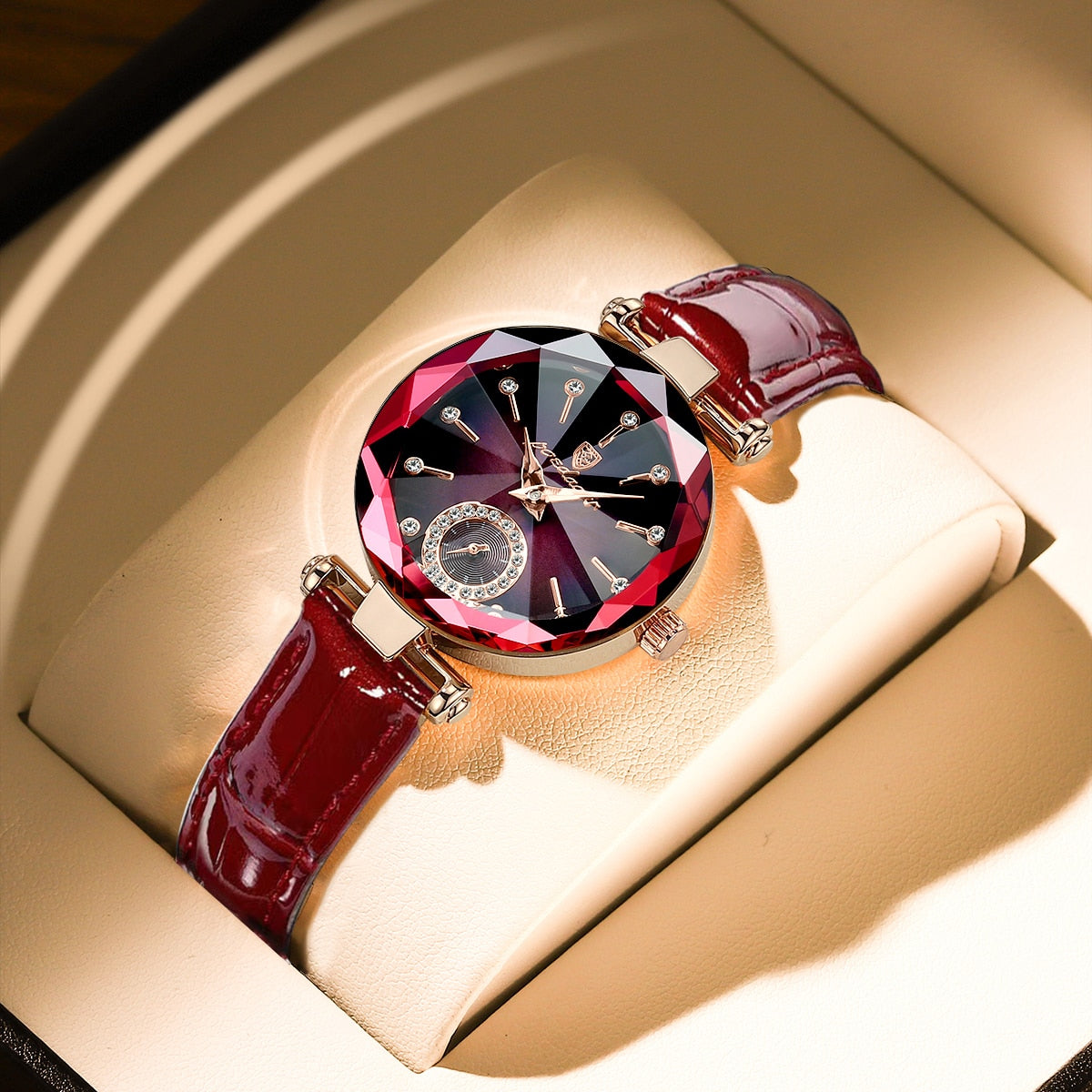 2025 POEDAGAR Diamond Dial Watch