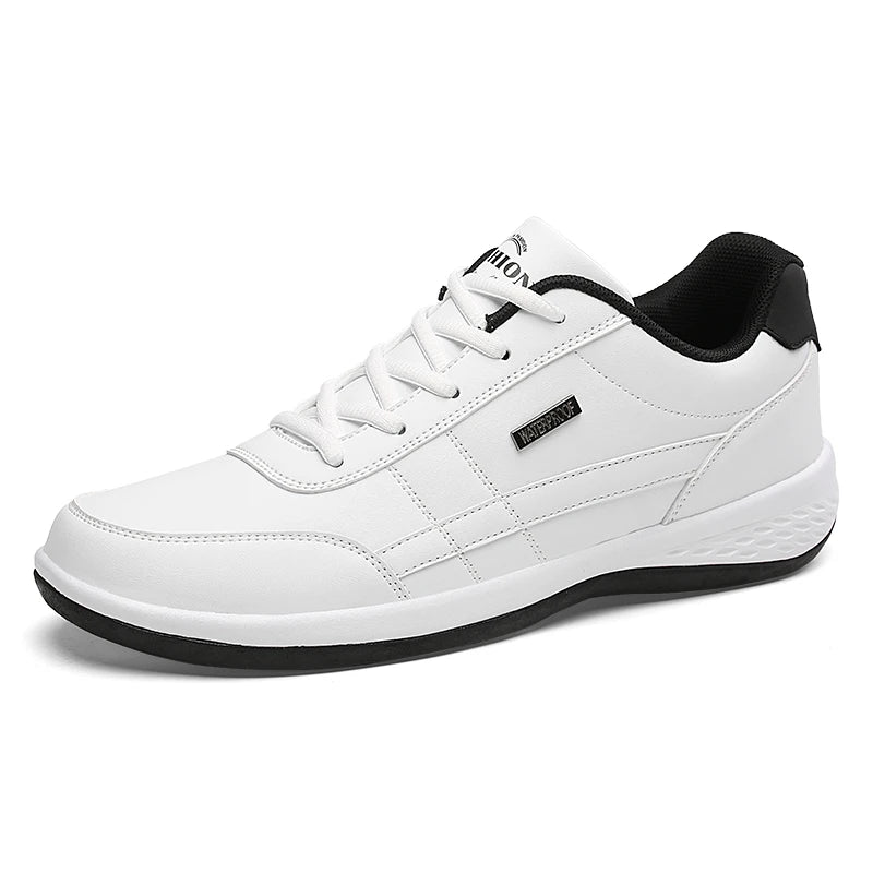 Men Shoes Leather Casual Sports Shoes Outdoor Comfortable Breathable Men Casual Sports Shoes Vulcanized Men Shoes Walking Shoes