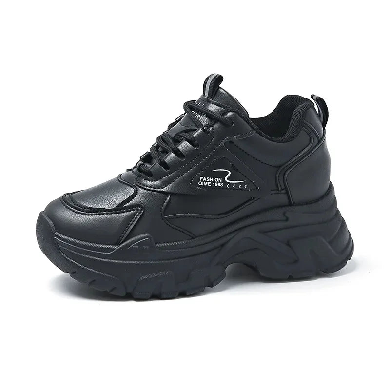 2025 Autumn Casual Comfortable Sports Shoes Inner Heeled Shoes Thick Bottom Anti-Slip Fashionable Versatile Men's Shoes