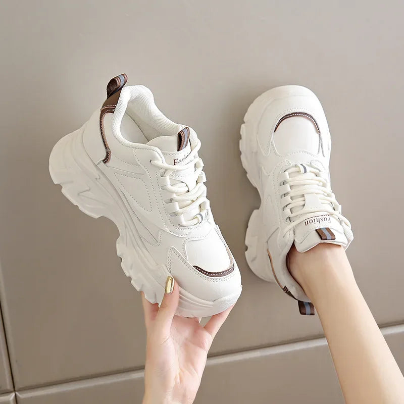 2025 Autumn Casual Comfortable Sports Shoes Inner Heeled Shoes Thick Bottom Anti-Slip Fashionable Versatile Men's Shoes