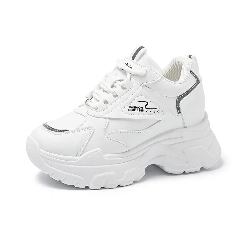 2025 Autumn Casual Comfortable Sports Shoes Inner Heeled Shoes Thick Bottom Anti-Slip Fashionable Versatile Men's Shoes