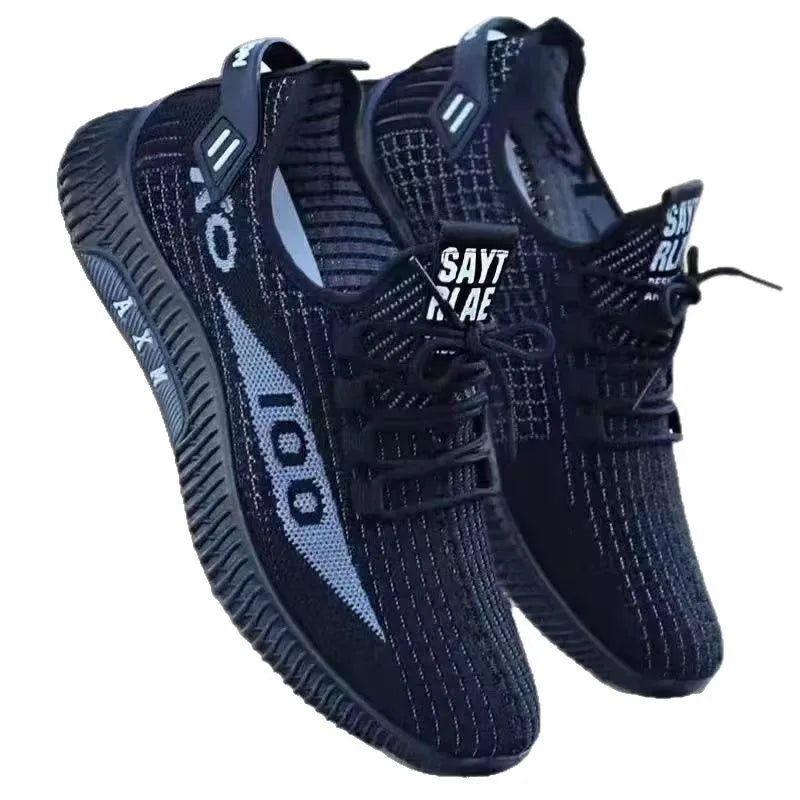 2025 Breathable Air Mesh Sneakers Comfortable Casual Sport Shoes Fashion Men's Vulcanize Shoes Lightweight Deodorant Outdoors