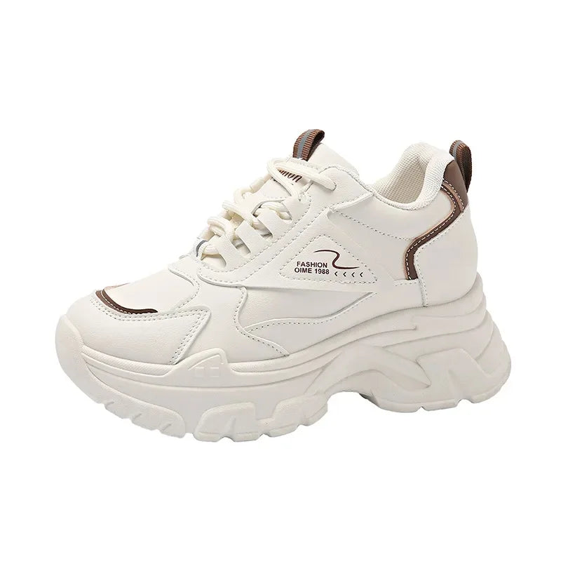 2025 Autumn Casual Comfortable Sports Shoes Inner Heeled Shoes Thick Bottom Anti-Slip Fashionable Versatile Men's Shoes