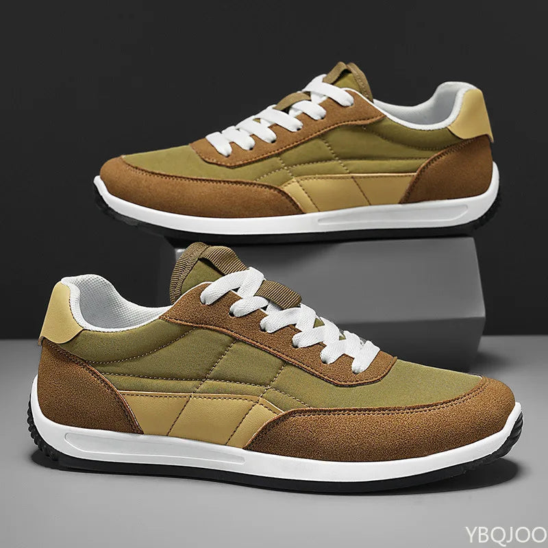 Men's shoes lightweight breathable for spring autumn outdoor running leisure sports shoes soft sole simple comfortable shoes