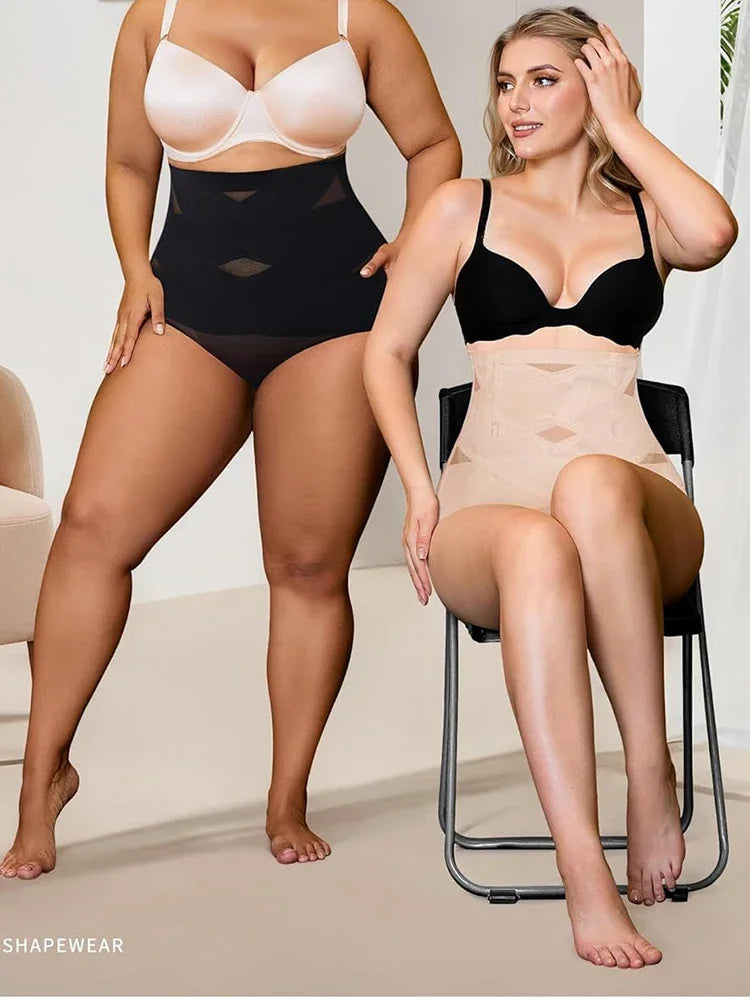 Womens High Waist Body Shaper Tummy Control Panties Slimming Trainer Shapewear Butt Lifter Panty Flat Stomach Underwear