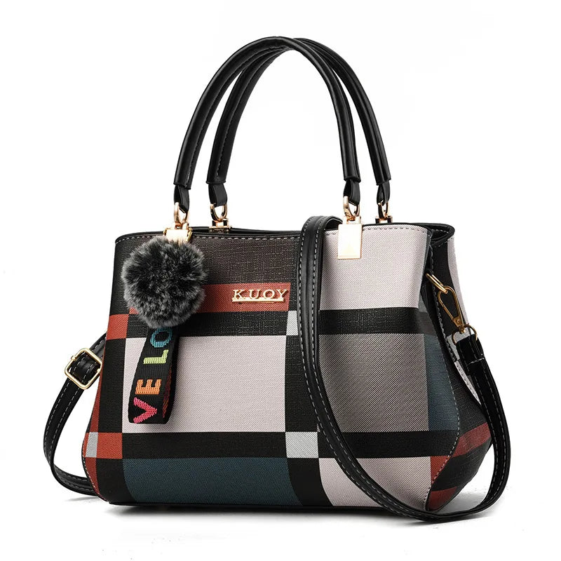 Luxury Vintage Shoulder Bags For Women Multi-Pocket Pu Leather Crossbody Bag Messenger Handbag Totes Purse bolsa feminina