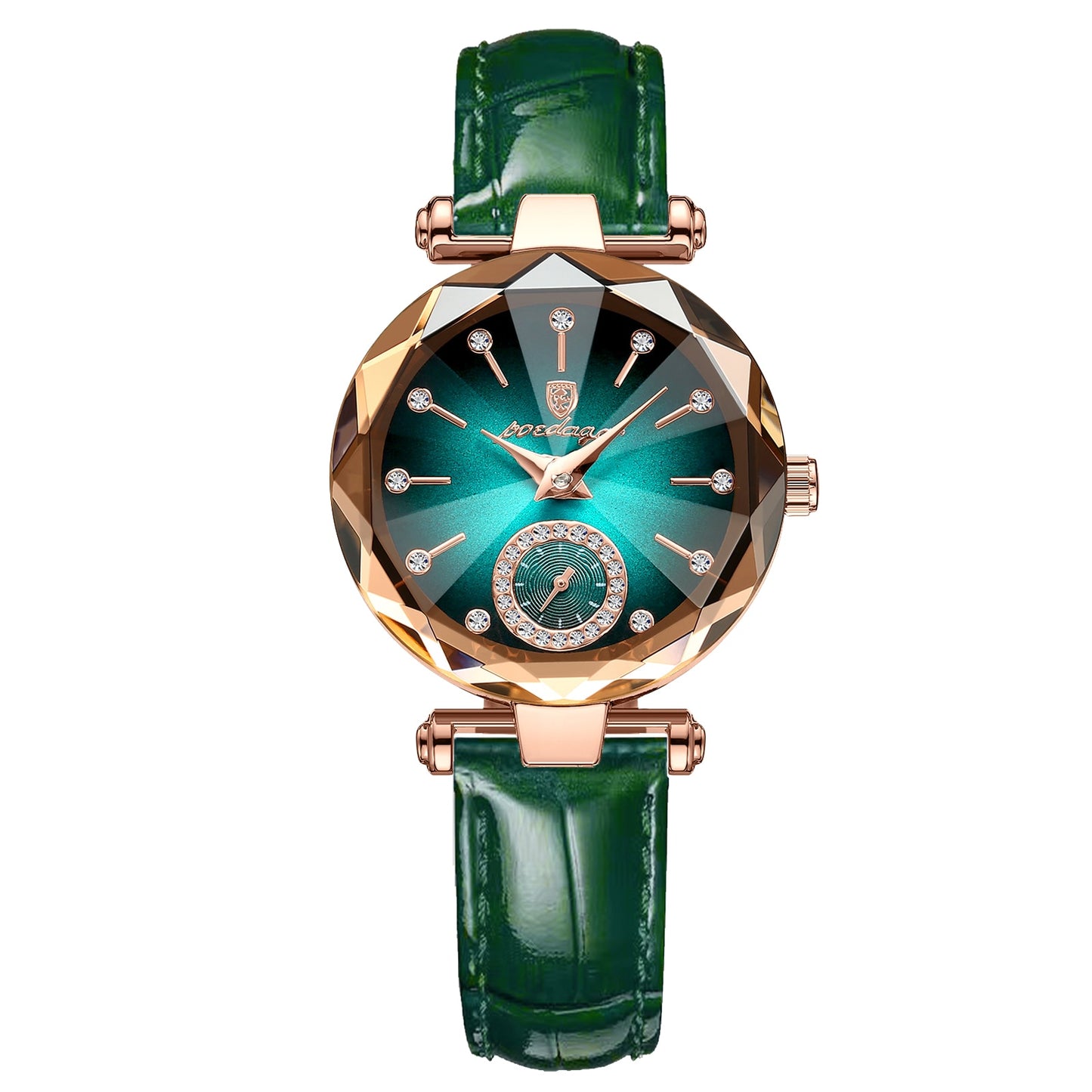 2025 POEDAGAR Diamond Dial Watch