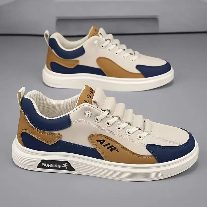 2025 !! Spring and Autumn New Men's Shoes Leather Low cut Fashion Trendy Running Sports Men's Casual Trendy Shoes