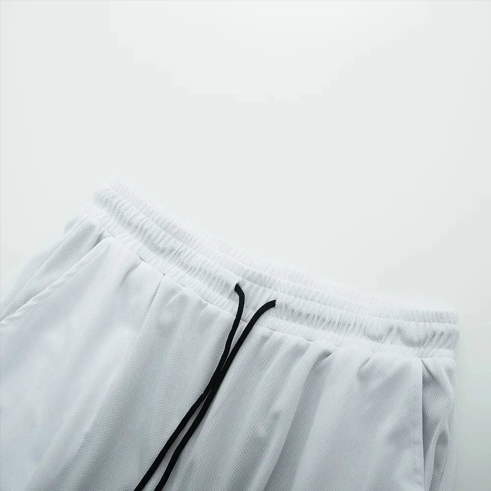 2025 Men's Two-in-one Sports Shorts Breathable Casual Quick-drying Double-layer Shorts Summer Running Sportswear Bottoms M-3XL