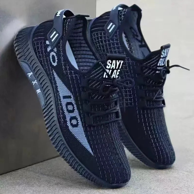 2025 Breathable Air Mesh Sneakers Comfortable Casual Sport Shoes Fashion Men's Vulcanize Shoes Lightweight Deodorant Outdoors