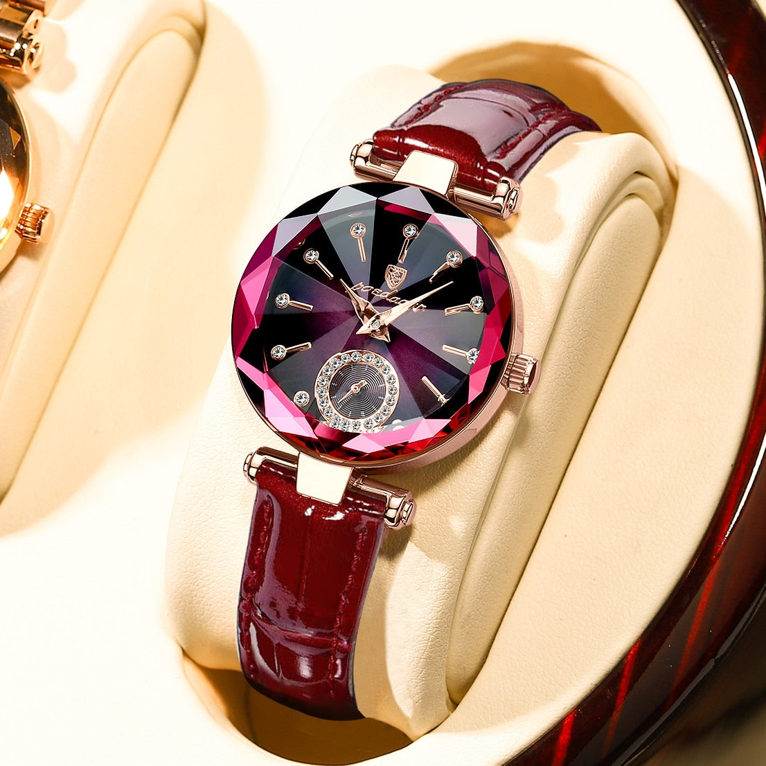 2025 POEDAGAR Diamond Dial Watch