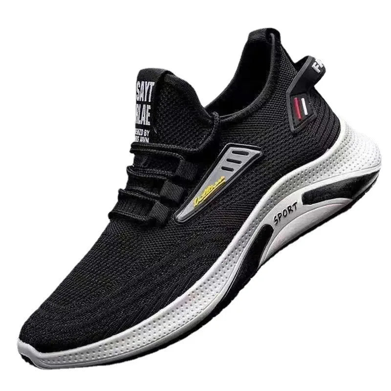 2025 Spring and Autumn Breathable Korean Version of Trendy Canvas Shoes Casual Cloth Shoes Non-slip Running Sports Men's Shoes