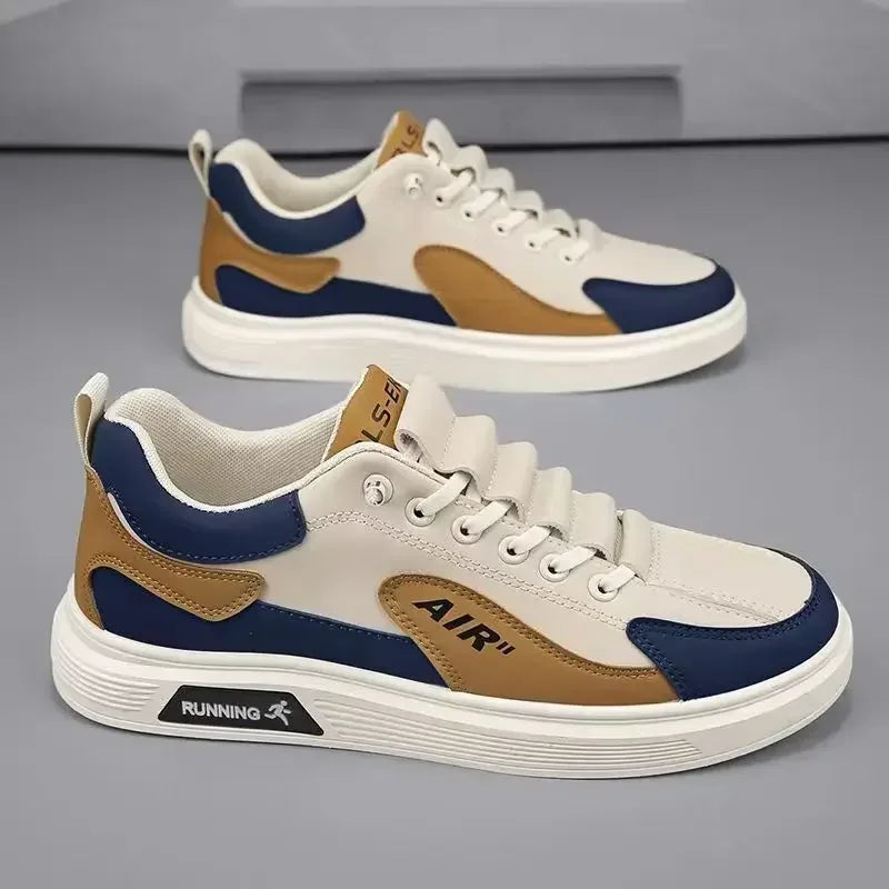 2025 Summer and Autumn New Men's Shoes Leather Low cut Fashion Running Sports Men's Shoes Casual Fashion Running Shoes