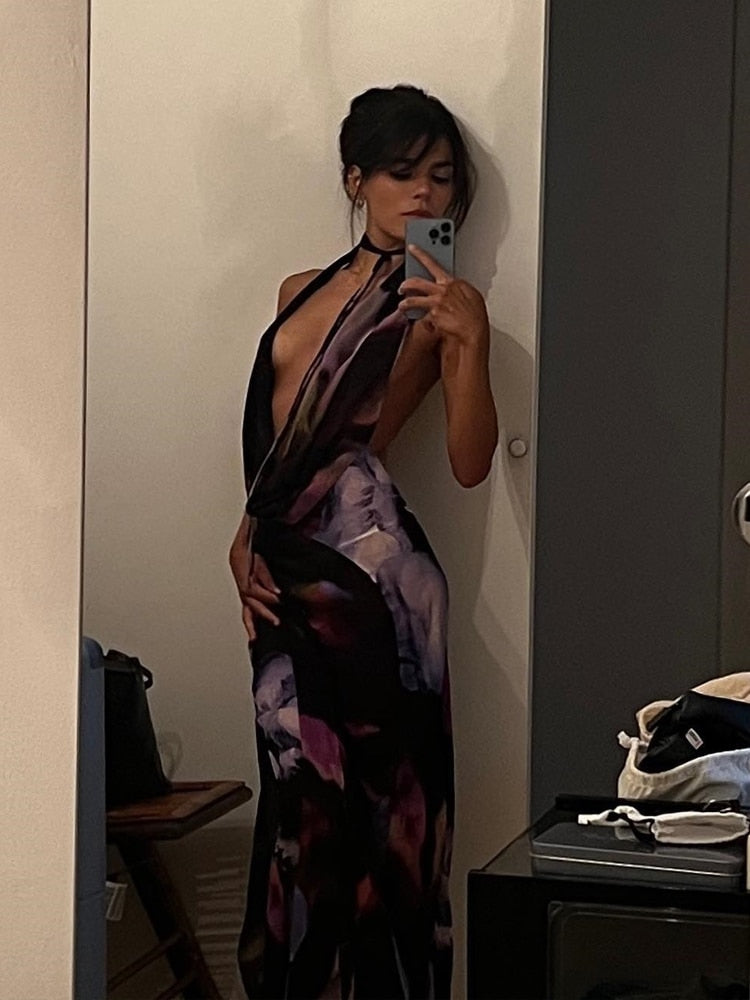 Sexy Backless Dress