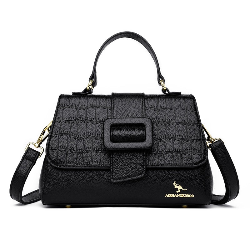 Women luxury crocodile handbags