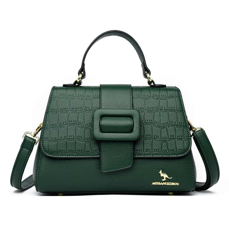 Women luxury crocodile handbags