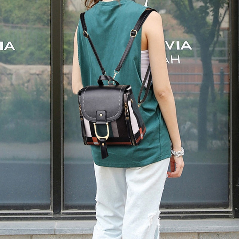 Leather Backpack Shoulder Bags