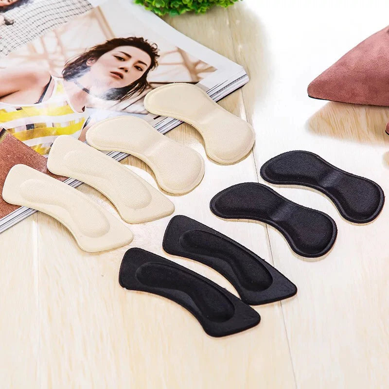 6Pairs Heel Insoles Patch Pain Relief Anti-wear Cushion Pads Feet Care Heel Protector Adhesive Back Sticker Shoes Insert Insole