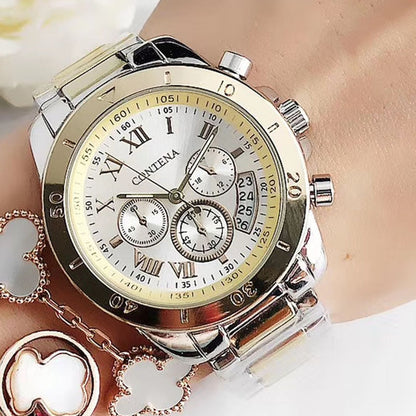 2023 Women Watches Geneva Famous Luxury Brand Fashion Gold Watches For Ladies Casual Female Quartz Watch Women&#39;s Wristwatches