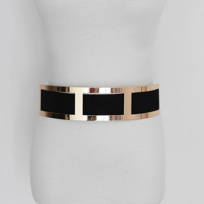 Women wide stretchy belt