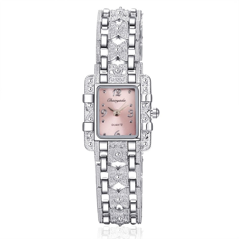 Stainless Steel Crystal Watches