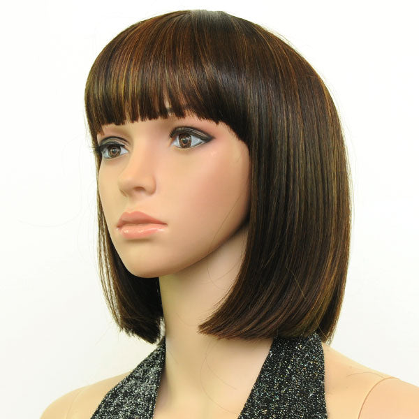 HAIRJOY Women Synthetic Hair  Short Straight Wig Heat Resistant  Fiber