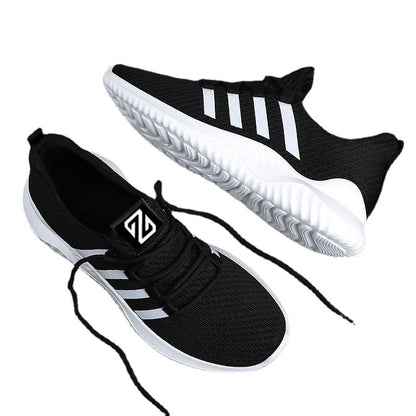 Lightweight Men's Running Shoes Outdoor Breathable Men Sports Shoes Anti-slip Male Sneakers Fashion Flexible Tennis Lace-up 3744