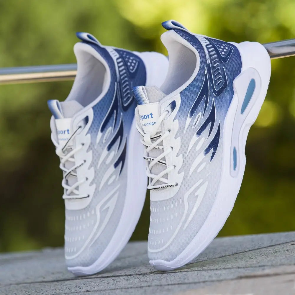 Men's Shoes 2025 New Fashion and Trendy Mesh Sports and Casual Shoes Student Soft Sole Comfortable Running Shoes