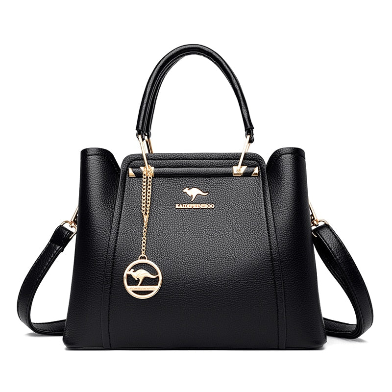 Women luxury Soft Leather Handbags