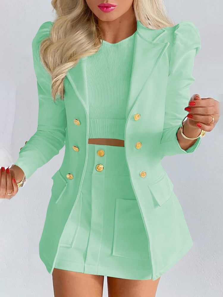 Women Blazer Set