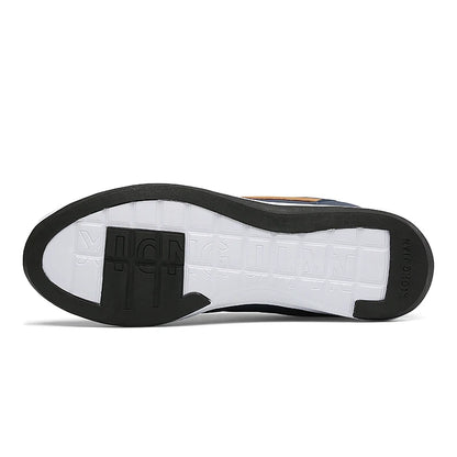 Men Shoes Leather Casual Sports Shoes Outdoor Comfortable Breathable Men Casual Sports Shoes Vulcanized Men Shoes Walking Shoes