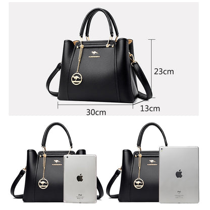 Women luxury Soft Leather Handbags