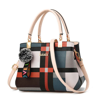 Luxury Vintage Shoulder Bags For Women Multi-Pocket Pu Leather Crossbody Bag Messenger Handbag Totes Purse bolsa feminina