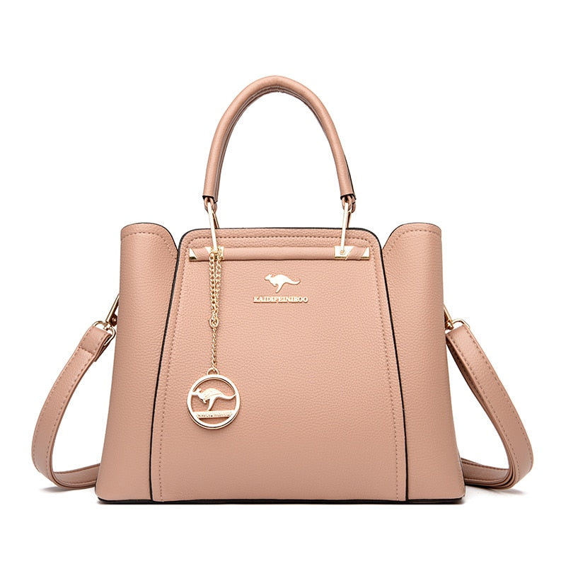 Women luxury Soft Leather Handbags