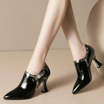 Women Side Zipper Short Ankle Boots